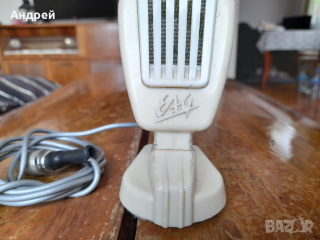 Стар микрофон EAG #2, снимка 2 - Други ценни предмети - 44651188