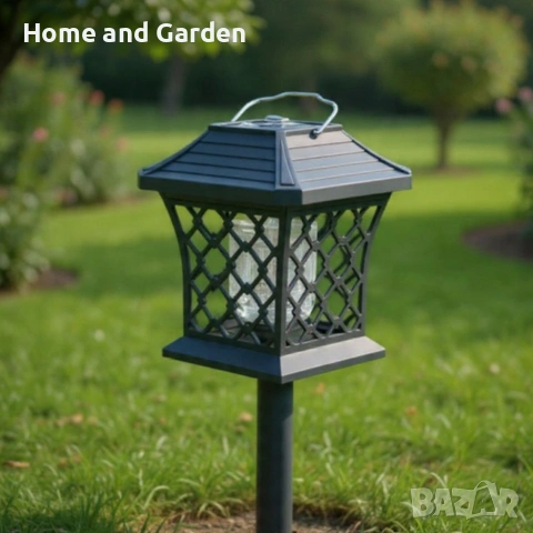 Многофункционална соларна лампа XF-1012A – осветление + защита от насекоми 🦟☀️, снимка 2 - Соларни лампи - 53936620