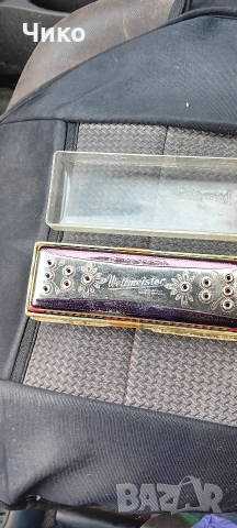 Голяма Немска хармоника Велтмайстер, снимка 2 - Антикварни и старинни предмети - 54366141