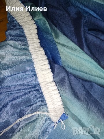 Комплект от 2 бр. завеси и покривка за спалня , снимка 1
