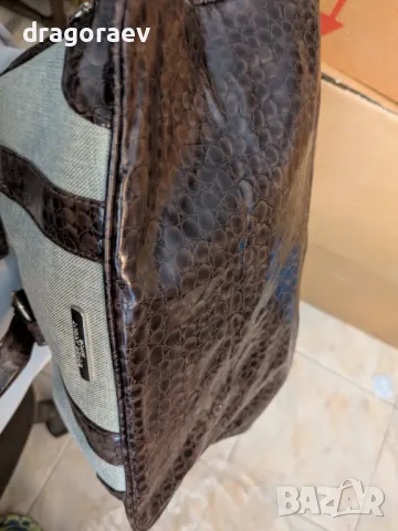 Нова малка текстилна чанта Giorgio Armani Parfum Collection, снимка 5 - Чанти - 50333455