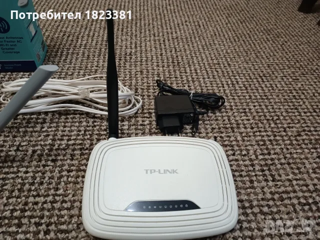 Безжичен рутер TP-Link, снимка 6 - Рутери - 56415378