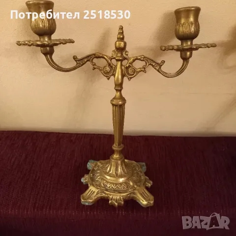 Комплект Френски свещници , снимка 4 - Антикварни и старинни предмети - 48016837