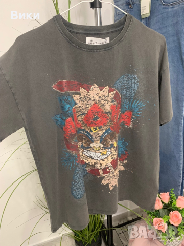 Дамска тениска универсален размер , снимка 11 - Тениски - 44653842