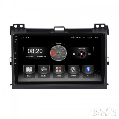 Мултимедия, Двоен дин, Навигация, Toyota Prado 120 Land Cruiser, Ланд Крузер, плеър, Android Прадо, снимка 3 - Аксесоари и консумативи - 35243731