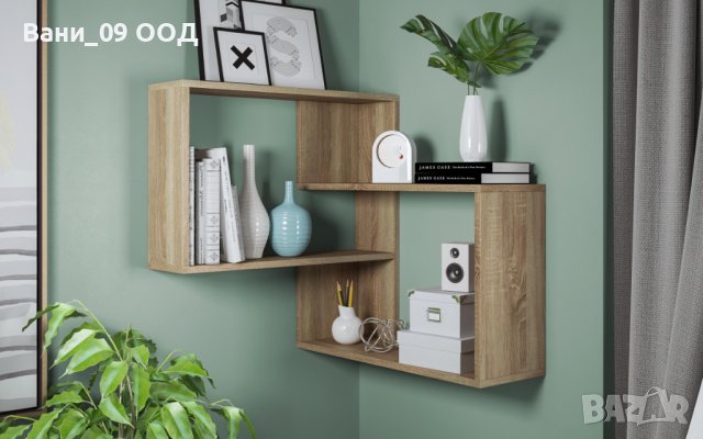 Двойна ъглова етажерка, снимка 2 - Етажерки - 35247850