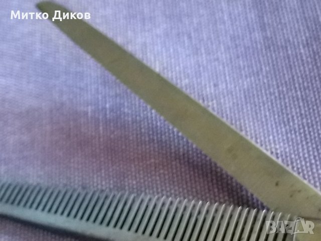 Фризьорска ножица за филиране- Solingen Mreka 170х70мм, снимка 13 - Машинки за подстригване - 34302669