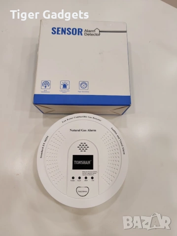 Газ детектор Tonshan D730 за метан пропан CH4 батериен със звукова и светлинна аларма, снимка 6 - Друга електроника - 54218862