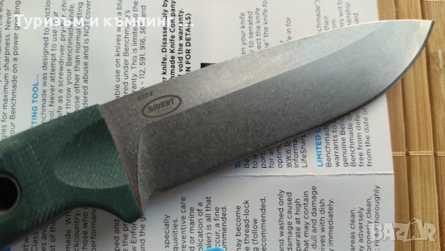 Нож Benchmade 162 Bushcrafter / високо качество /, снимка 5 - Ножове - 42656002