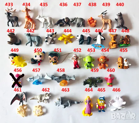 400 Киндер играчки от яйца Kinder Surprise , снимка 12 - Фигурки - 40610889