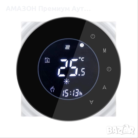 BHT-6000-GCLW Термостат за бойлер с подсветка/WIFI 3A/LCD сензорен екран,Alexa/Google Home, снимка 2 - Други - 52084160