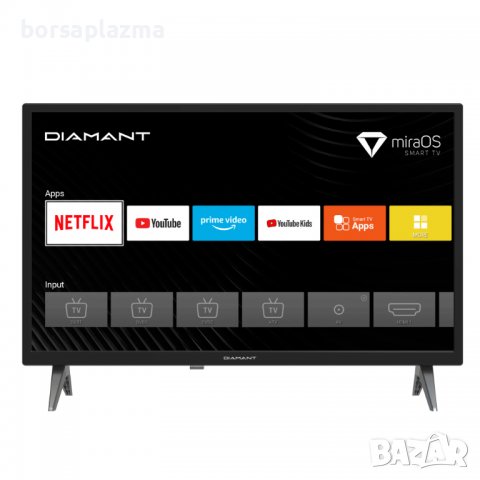 Телевизор Diamant 24HL4330H/B, 24" (60 см), Smart, HD, LED, Клас F ПРОМО 08.01, снимка 1