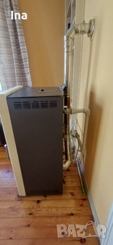 Използвана пелетна камина с водна риза за отопление - Commo 21, марка Alfa Plam, с мощност 21 kW., снимка 4 - Други стоки за дома - 54125328