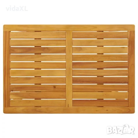 vidaXL Балконски комплект с възглавници, 3 части, акация масив, снимка 7 - Градински мебели, декорация  - 56147366
