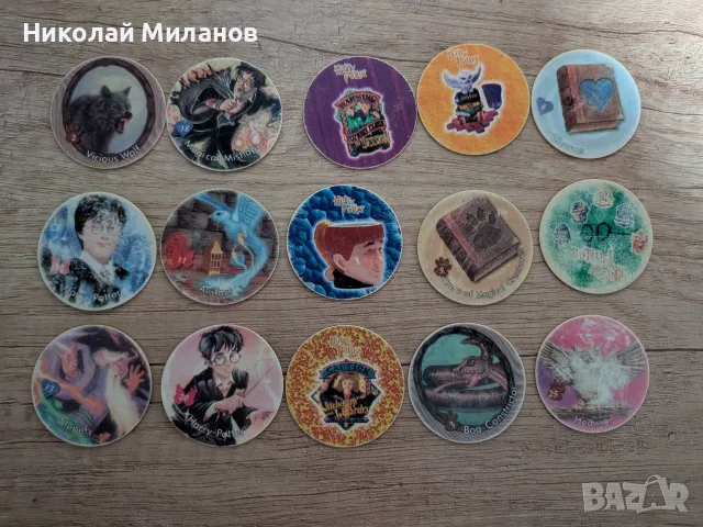 Лот ретро тазове 2000s: Pokemon, Yu-Gi-Oh, Beyblade, Harry Potter, снимка 3 - Колекции - 55904888