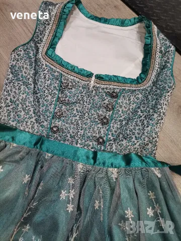 HAUSPROFI Дамска жакардова рокля от 2 части Dirndl, къса с престилка

, снимка 8 - Рокли - 48507402