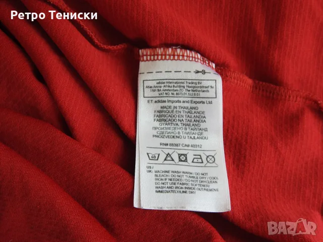 Тениска Spain — Домакински adidas — Деца размер S Червено (сезон 2013/14), снимка 4 - Футбол - 56319312