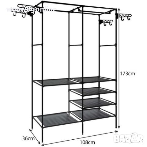 Стилен щендер за дрехи, снимка 2 - Други стоки за дома - 42433231