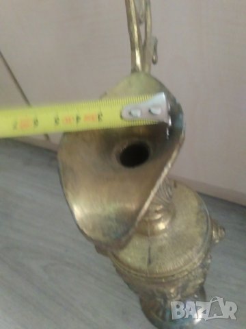 метална барокова каничка за декорация,свещник, снимка 4 - Други ценни предмети - 40610356