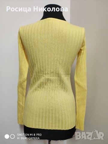 пуловер в цветове , снимка 3 - Блузи с дълъг ръкав и пуловери - 42833287