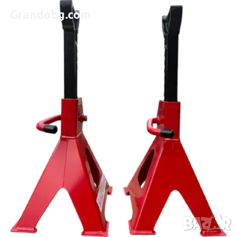 КОМПЛЕКТ СТОЙКИ ЗА АВТОМОБИЛ С ГРЕБЕН WerkBull 3 ТОНА, снимка 3 - Други инструменти - 52421575