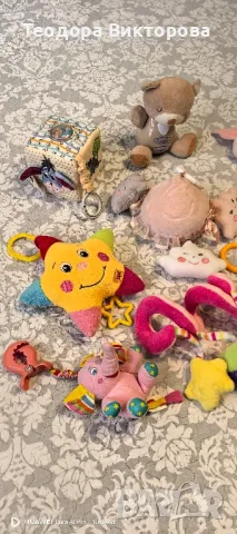 Сет от бебешки играчки, снимка 4 - Плюшени играчки - 49153253