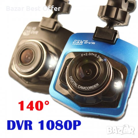 DVR Камера за кола с дисплей 2.4" 1080P HD G-sensor, снимка 1 - Аксесоари и консумативи - 36826708