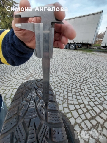 4 бр.зимни гуми 185/65R/15, снимка 5 - Гуми и джанти - 52750434