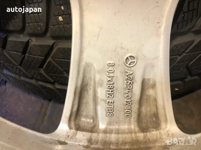 Оригинални джанти с гуми за Mercedes GLC W253 18 цола, снимка 3 - Гуми и джанти - 50287267
