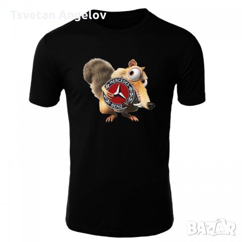 Разпродажба! Мъжка тениска MERCEDES SCRAT