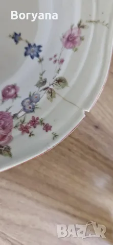 порцеланово плато от соца , снимка 2 - Чинии - 50149238