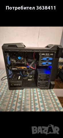 Геймърски компютър гаранция/i3 9100f 16GB,RX 480 4GB, 256GB SSD HDD 500GB, снимка 2 - Геймърски - 52444308