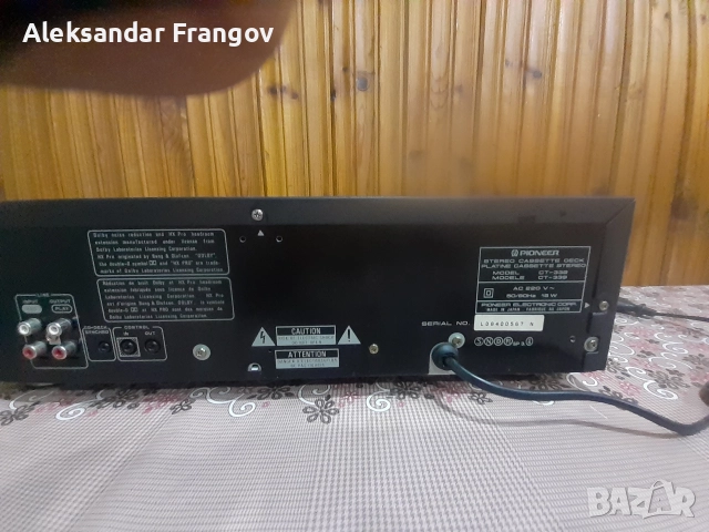 PIONEER CT 339 made in Japan , снимка 2 - Декове - 52775556