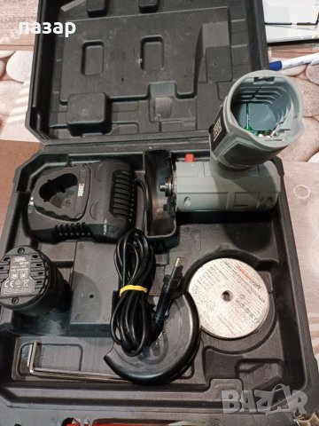  шлайф  на батерия, снимка 3 - Куфари с инструменти - 38033077