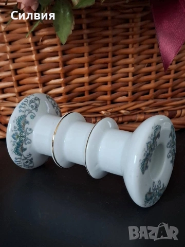 Порцеланов свещник , снимка 3 - Други - 53375301