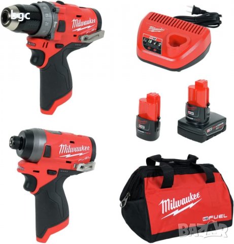 Батерии ЧИСТО НОВИ 12V Milwaukee M18 2.0Ah / 4Ah / 6Ah 18V 