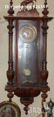 Стенен часовник, снимка 1 - Антикварни и старинни предмети - 37833563