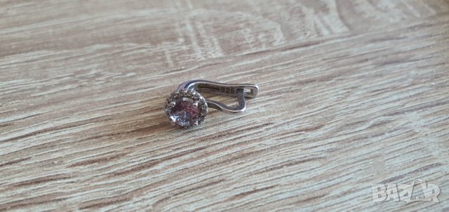 Сребърна обеца , снимка 12 - Обеци - 42000162