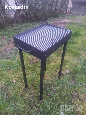 скара на дървени въглища 60 на 40