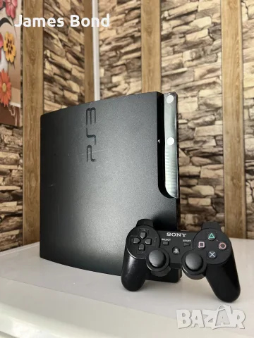 Хакнат PlayStation 3 Slim 320GB + 15 игри + Джойстик
