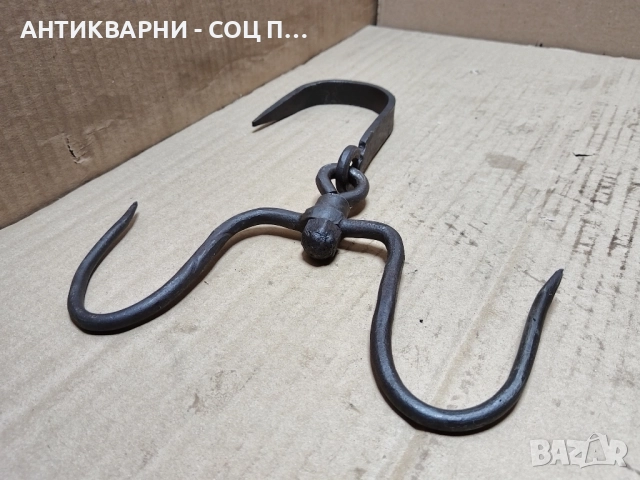 Стар Кован Ченгел За Дране На Животни. , снимка 2 - Антикварни и старинни предмети - 52496652