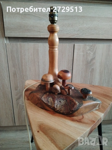 Лампа винтидж, снимка 2 - Настолни лампи - 53936468