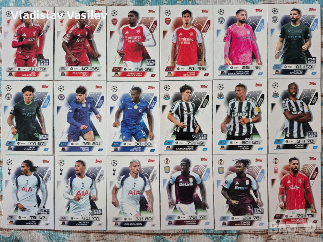 Topps Match Attax 25/26 Extra - Base 1/2 - Update 02.04