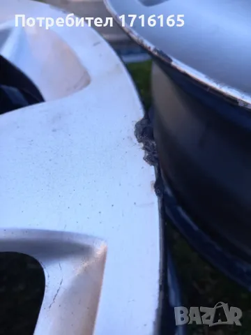 MERCEDES-BENZ ОРИГИНАЛНИ АЛУМИНИЕВИ ДЖАНТИ 16, снимка 9 - Гуми и джанти - 49427337