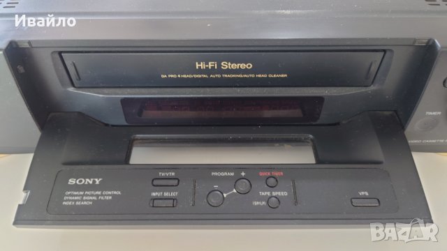 SONY SLV-E800EE Hi-Fi Stereo Video Recorder VHS ShowView, снимка 4 - Плейъри, домашно кино, прожектори - 42212831
