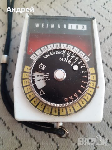 Стар светломер WeimarLux #2, снимка 3 - Други ценни предмети - 31355403