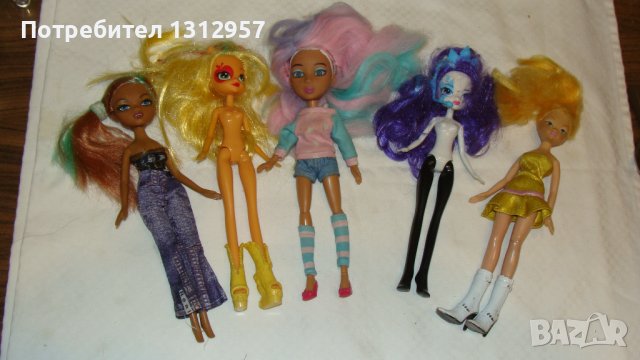  Монстер хай-барби,уингс , братц и Кен - на маттел , снимка 11 - Кукли - 26258286
