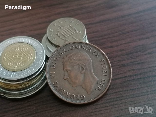 Монета - Австралия - 1 пени | 1951г., снимка 2 - Нумизматика и бонистика - 34919004