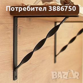 Етажерки , рафтове , стойки , конзоли и рафтоносачи от ковано желязо, снимка 2 - Други - 44395572