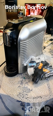 кафе машина с подарък капсули